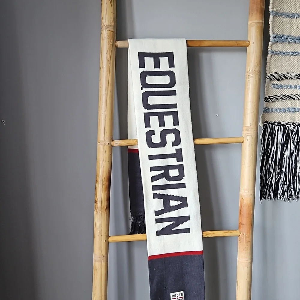 Roots EQUESTRIAN Graphic Knit Scarf - Picture 3 of 4